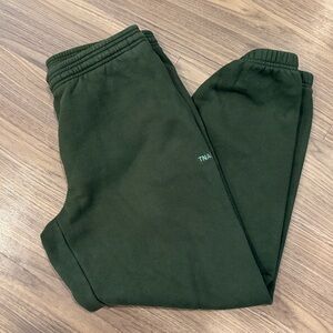TNA Aritzia Joggers with Logo